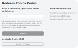 Roblox 10$ PIN hOW Rdeeam Card 1